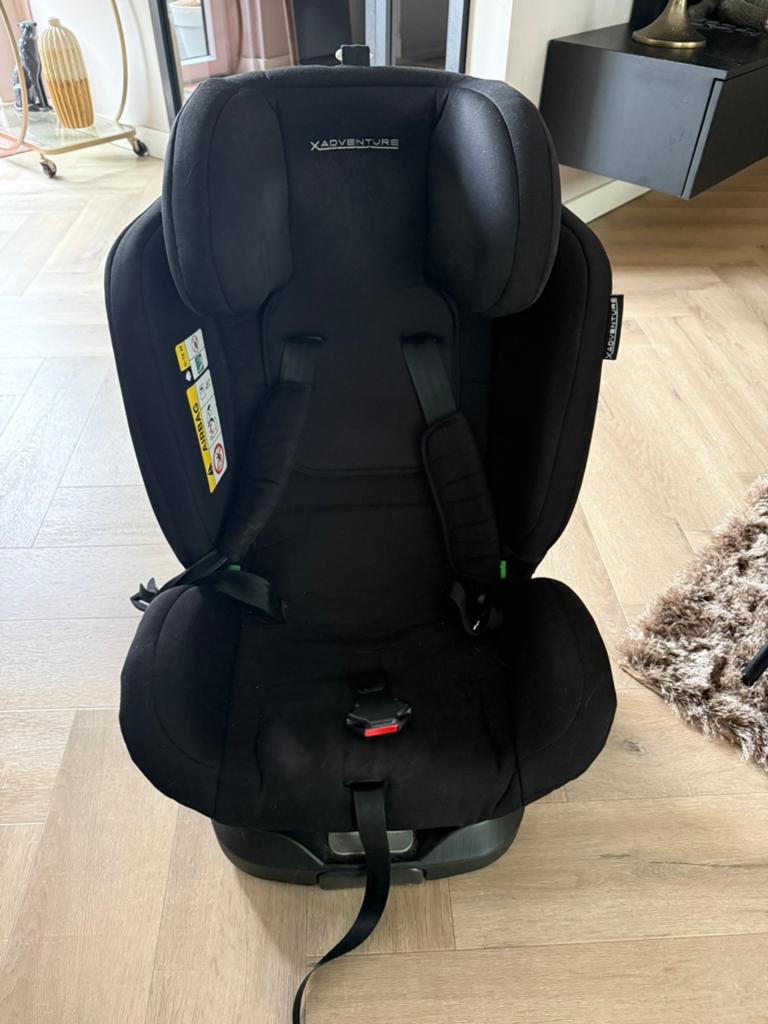 Xadventure Autostoeltje - Zwart, Autogordel, Zo goed als nieuw, 0 t/m 13 kg, Ophalen