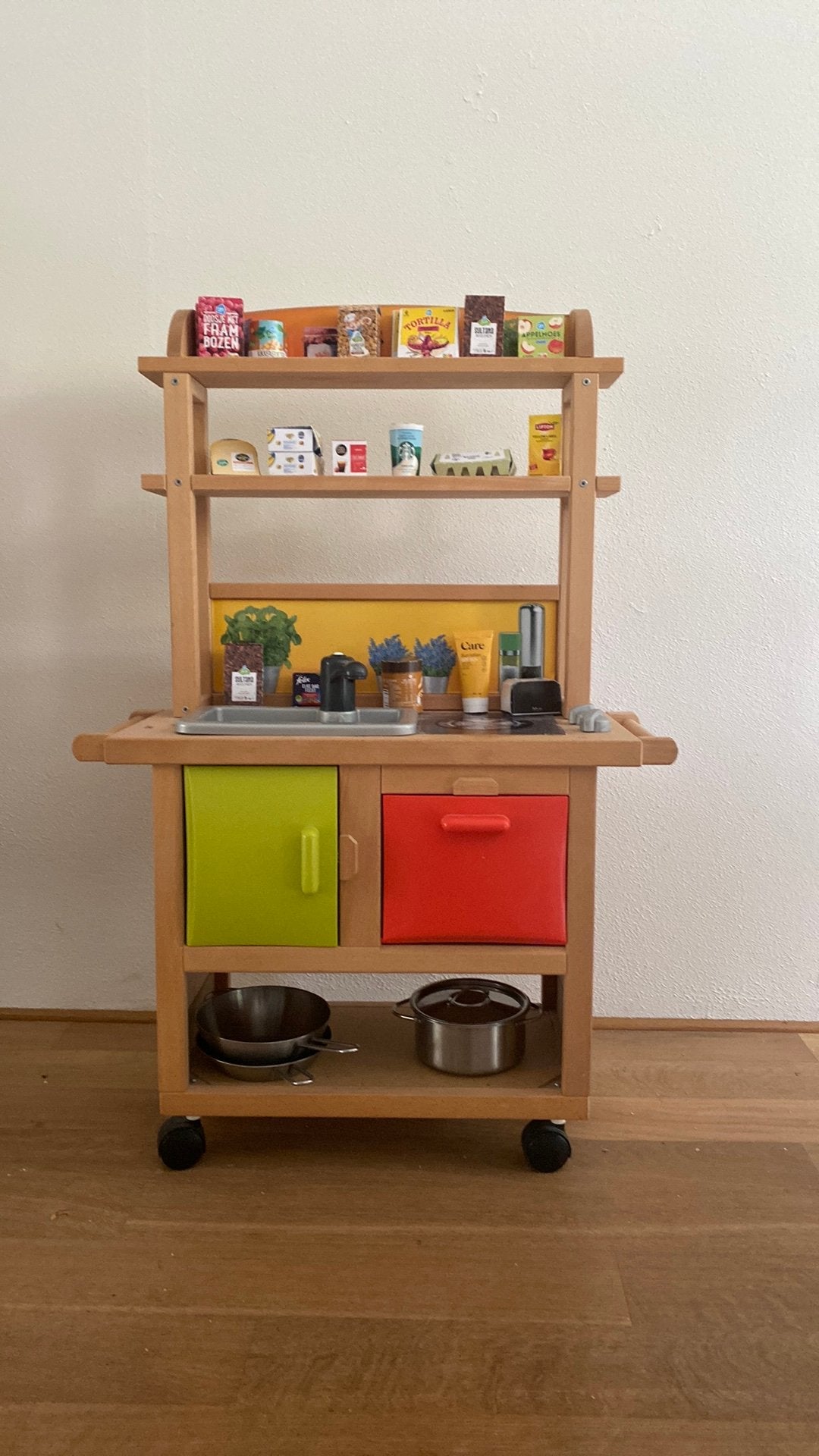 Speelkeukentje met accesoires, Ophalen, Gebruikt, Speelkeuken