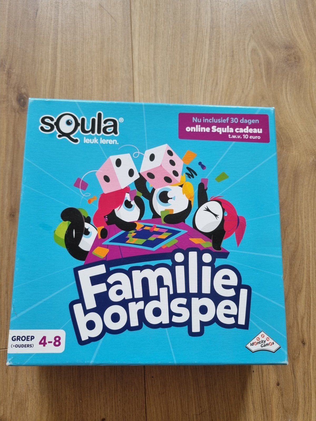Squala Familie Bordspel - Educatief Spel voor Kinderen, Ophalen of Verzenden, Gebruikt, Rekenen