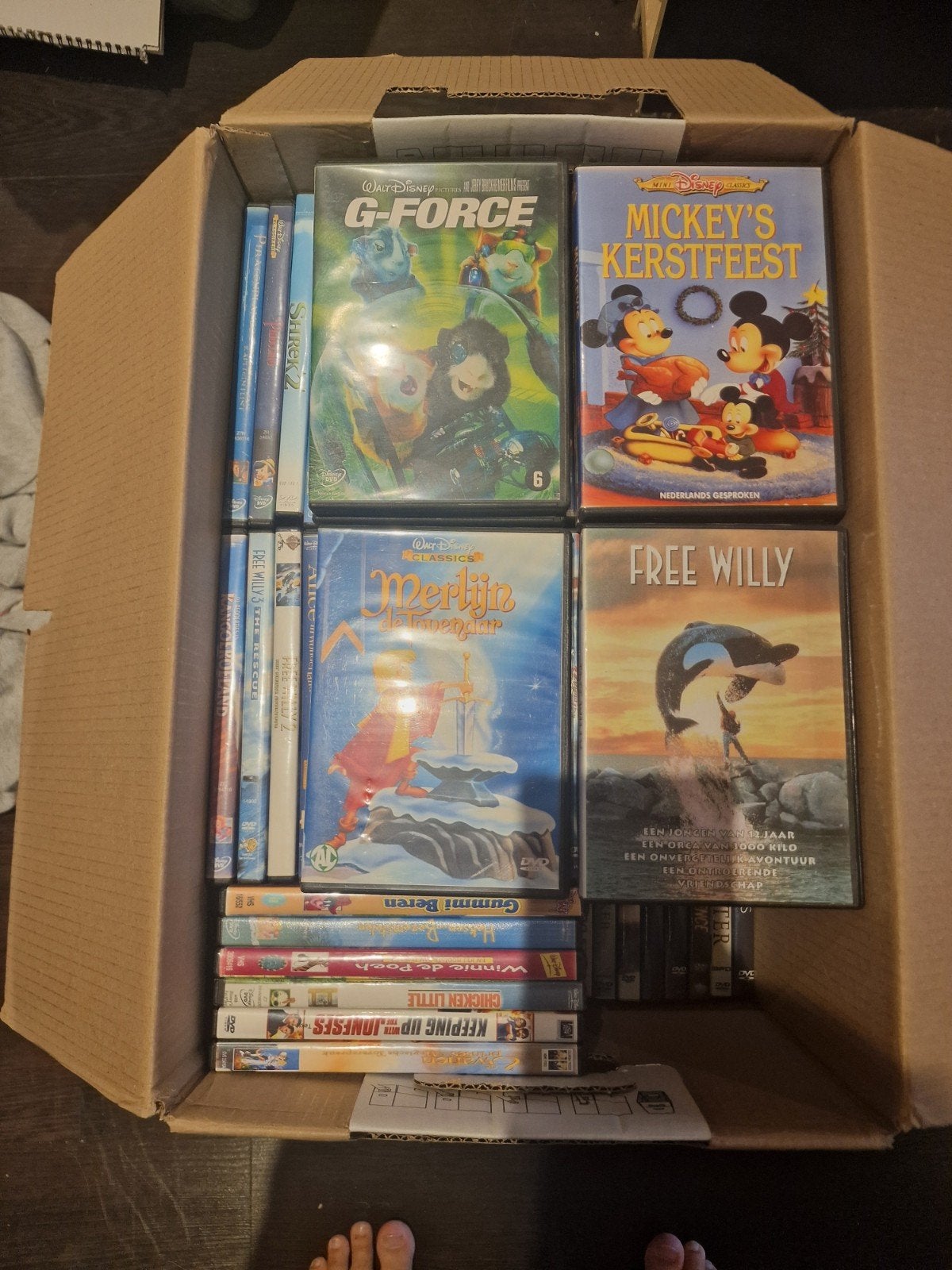 Grote collectie van ongeveer 110 diverse dvd's, Cd's en Dvd's, Ophalen, Gebruikt, Alle leeftijden, Nederlands