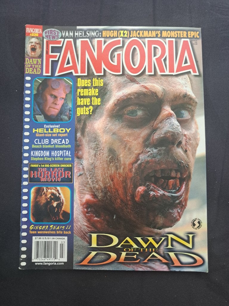 Fangoria 2004, Verzenden, 1980 tot heden, Tijdschrift