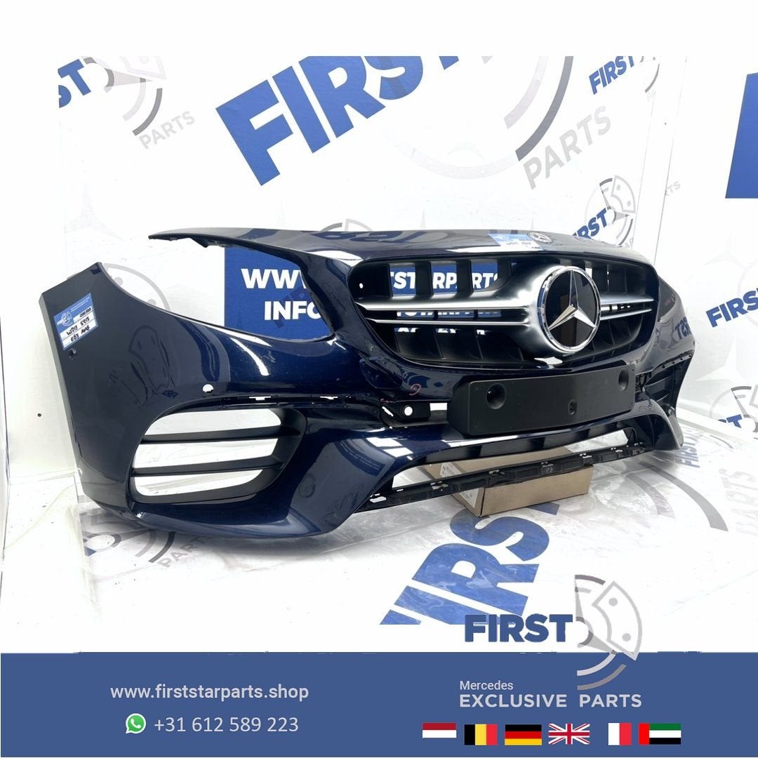 W213 E63 AMG VOORBUMPER E63s BUMPER COMPLEET origineel Merce, Gebruikt, -, Voor, Ophalen of Verzenden