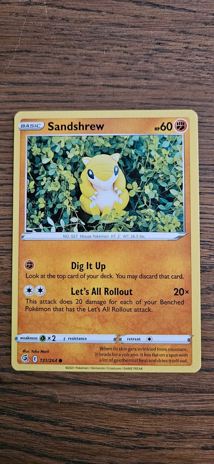 Pokémon Fushion Strike #131, Ophalen of Verzenden, Zo goed als nieuw