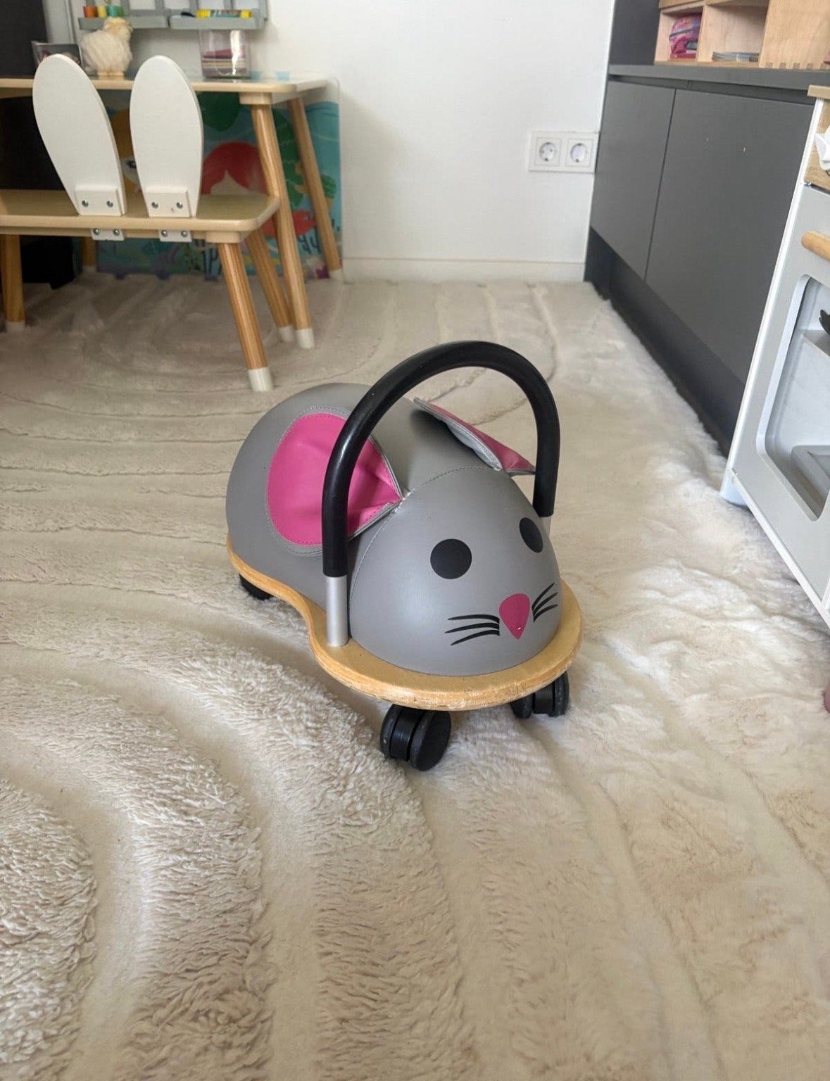 Wheely Bug Muis Loopauto - Zo goed als nieuw, Ophalen, Zo goed als nieuw, Loopvoertuig