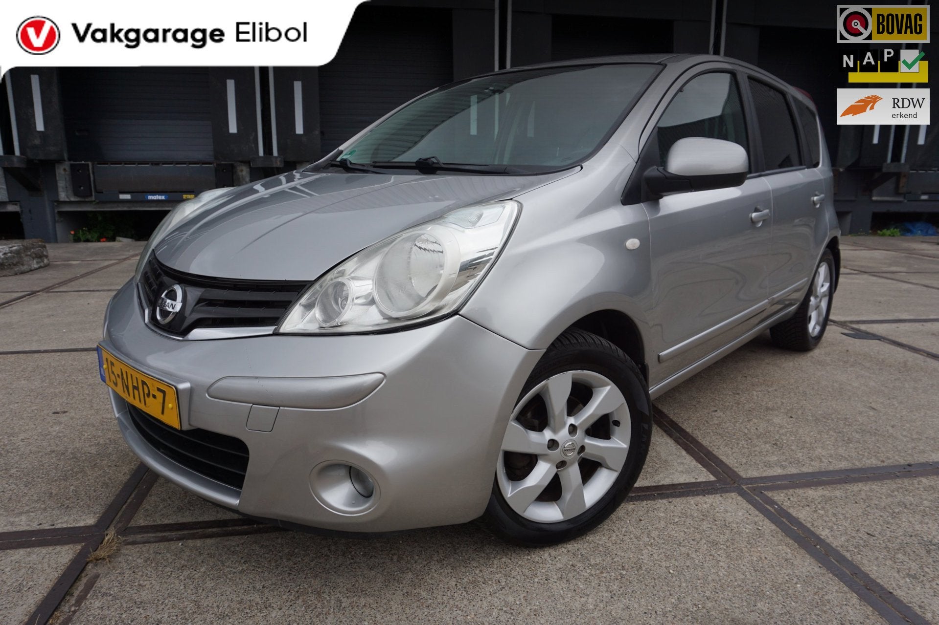 Nissan Note 1.4 Life +, Auto's, Voorwielaandrijving, Stof, Gebruikt, Zwart