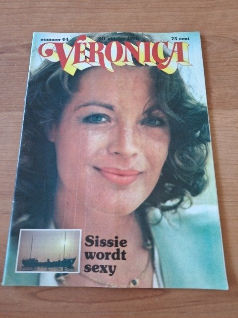 Veronica 1976 Romy Schneider Julien Clerc Joanna Lumley, Verzenden, Gelezen, Muziek, Film of Tv