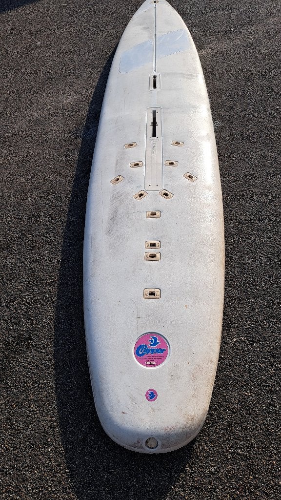 Surfplank Chipper compleet, Gebruikt, 300 cm of meer, Plank, Met mast