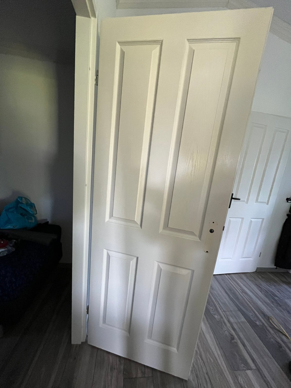 Opdekdeur 73x201,5, Ophalen of Verzenden, Zo goed als nieuw, Binnendeur, 200 tot 215 cm