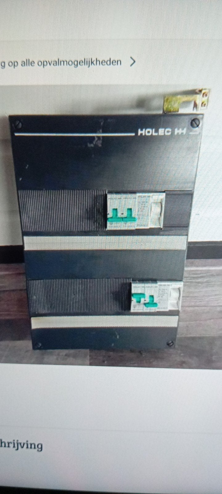 Holec kast BIEDEN ZIE beschrijving, Ophalen, Overige typen