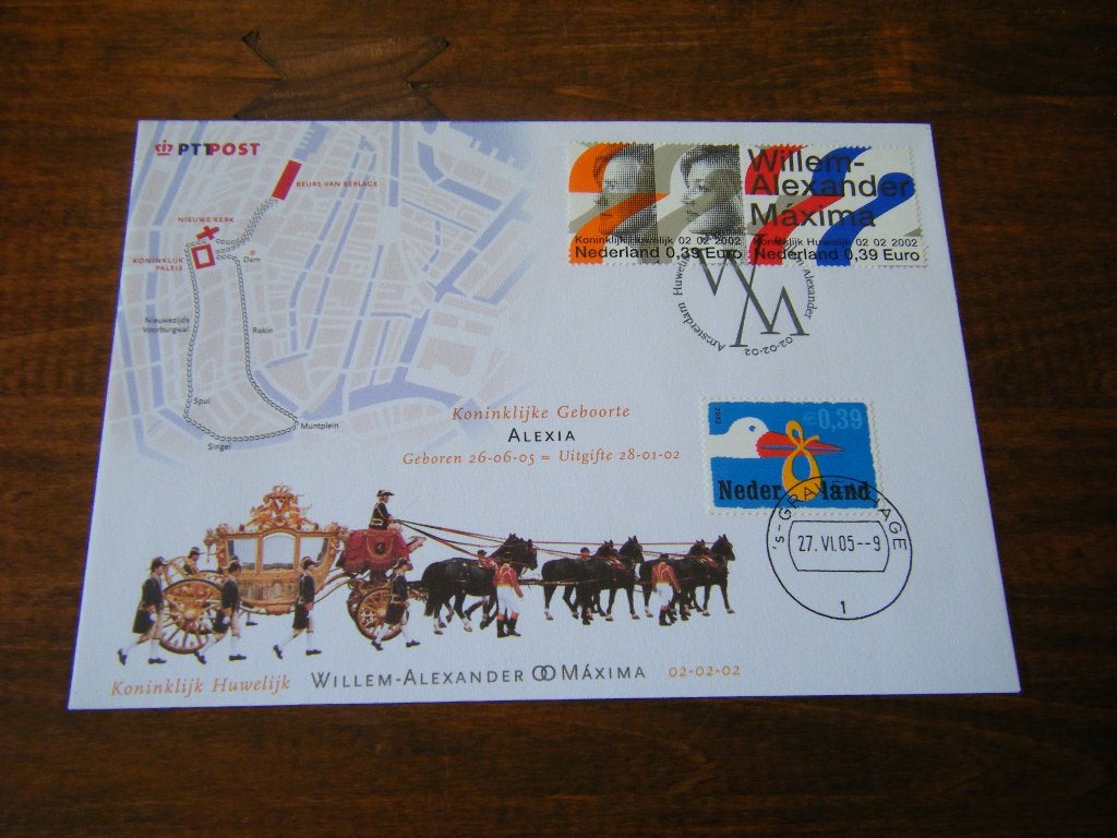 Envelop - Geboorte Alexia - 2005, Ophalen of Verzenden, Overige typen