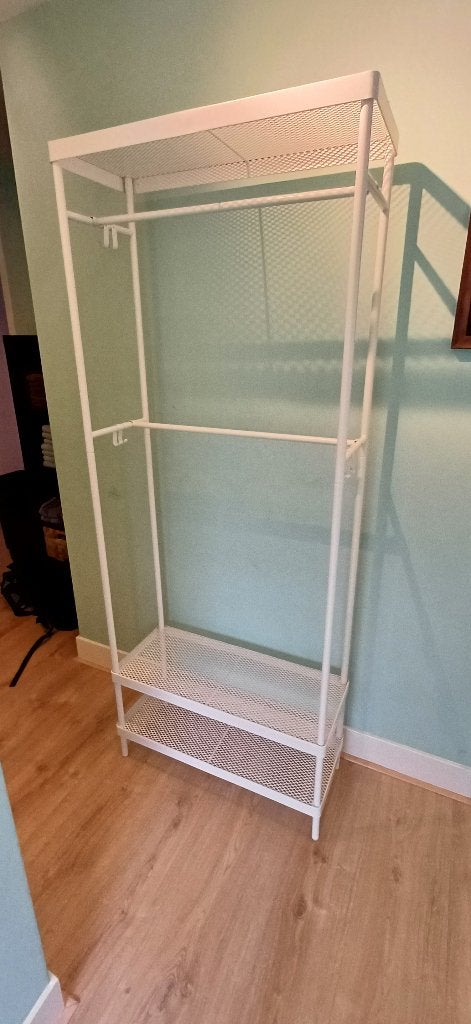 Ikea Mackapar kledingrek schoenenrek 76x32x192 (bxdxh), Ophalen, Zo goed als nieuw