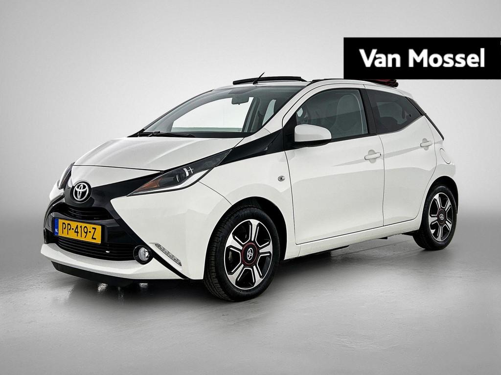 Toyota Aygo 1.0 VVT-i x-pose 70 PK | Elektrisch Vouwdak | Ac, Auto's, Toyota, Voorwielaandrijving, 12 maanden, Stof, Gebruikt