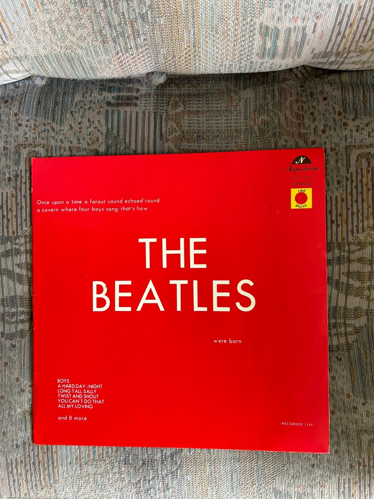 THE BEATLES LIVE MET TONY SHERIDAN OP NAPOLEON RECORDS, Cd's en Dvd's, Vinyl | Pop, LP, Pop, Complilatie, Ophalen of Verzenden