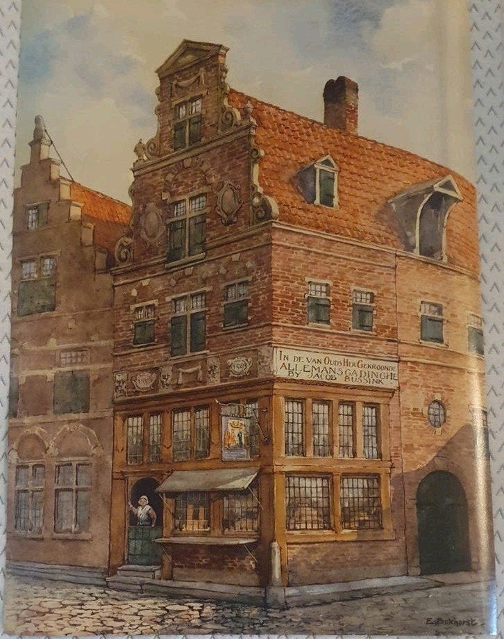 Deventer: Het Jacob Bussink Huis - Nieuwe Poster, Verzamelen, Rechthoekig Staand, Nieuw, Ophalen of Verzenden, A1 t/m A3