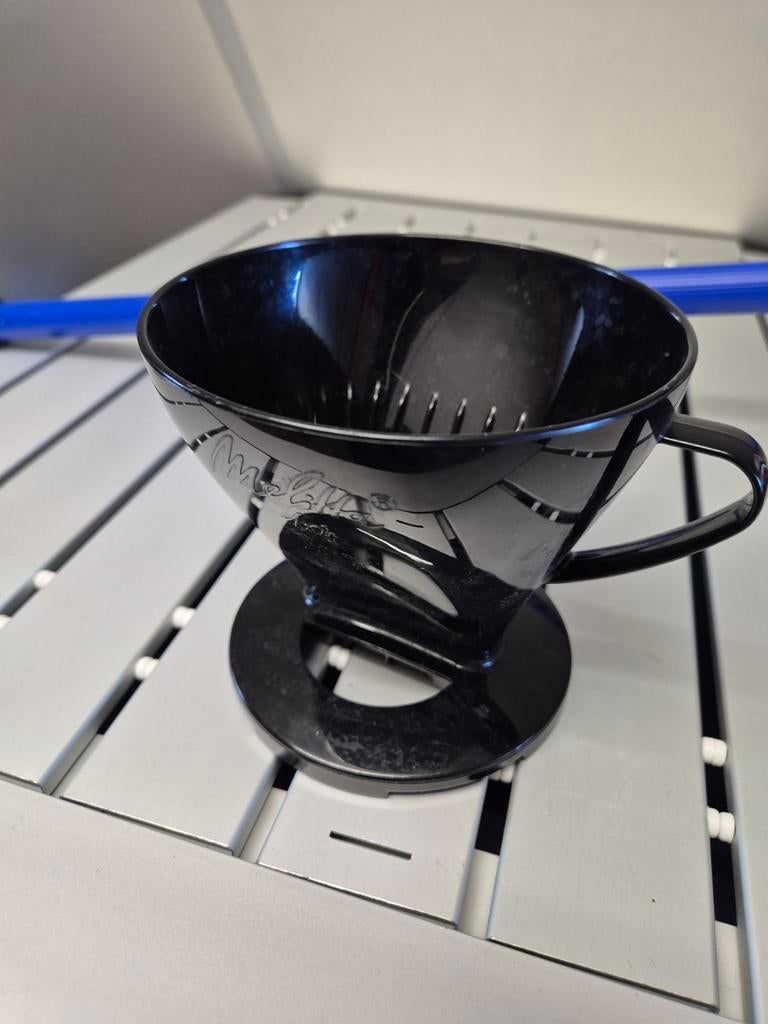 Melitta koffiefilterhouder zwart - Maat 102, Ophalen of Verzenden, Gebruikt