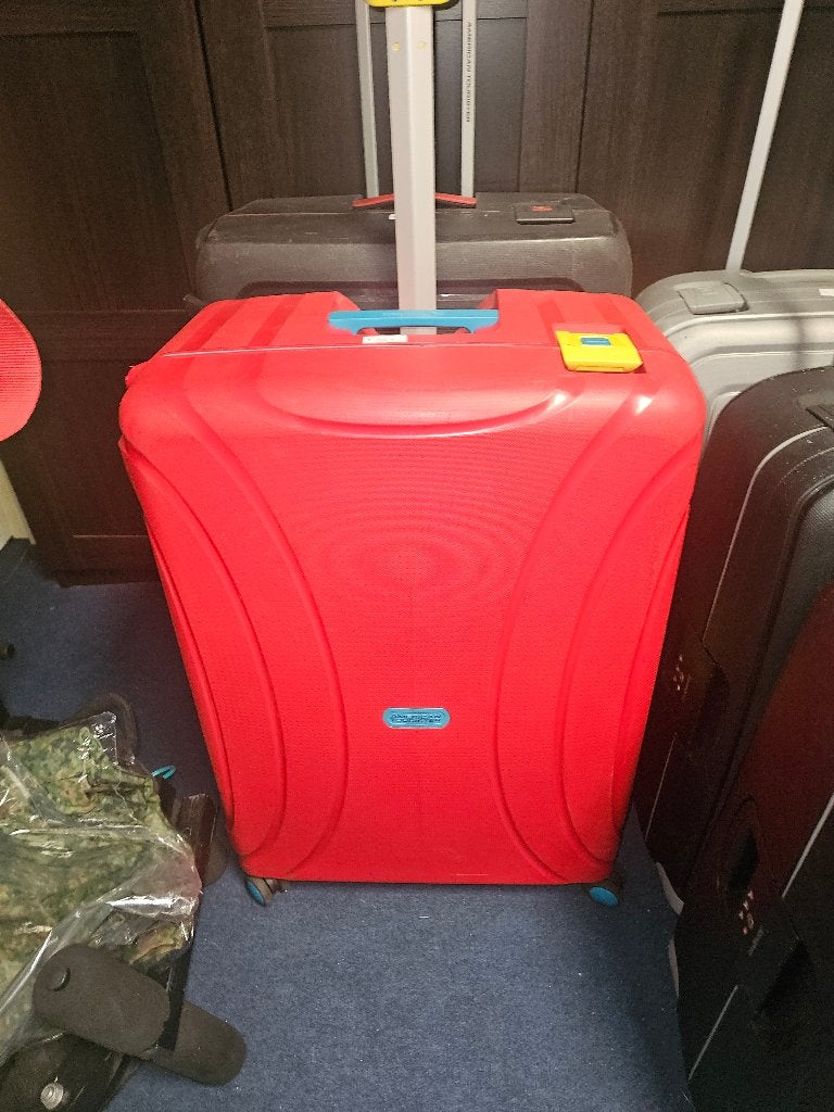 Samsonite American Tourister lockn roll spinner 69/75of81 cm, Sieraden, Tassen en Uiterlijk, Koffers, Zo goed als nieuw, Hard kunststof
