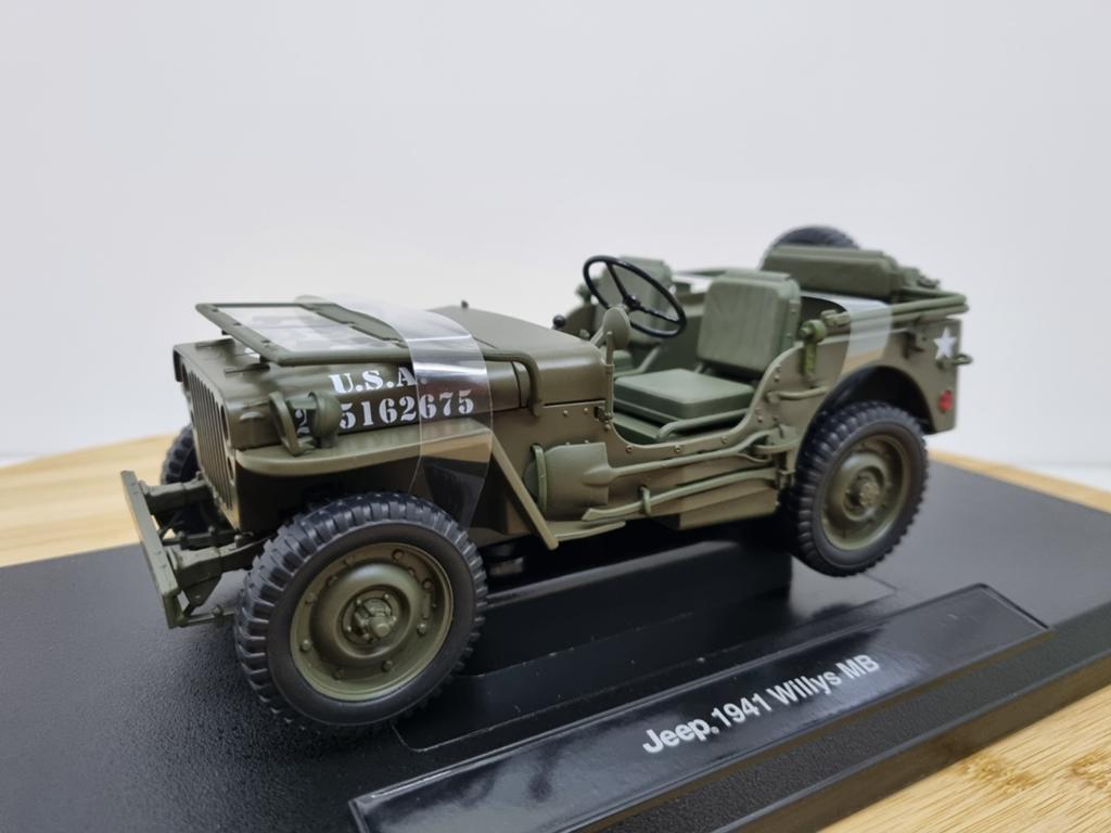 Welly Jeep Willy's 1941 Zeer gedetailleerd! 1:18 Nieuw!, Hobby en Vrije tijd, Modelauto's | 1:18, Auto, P, Nieuw, Ophalen of Verzenden