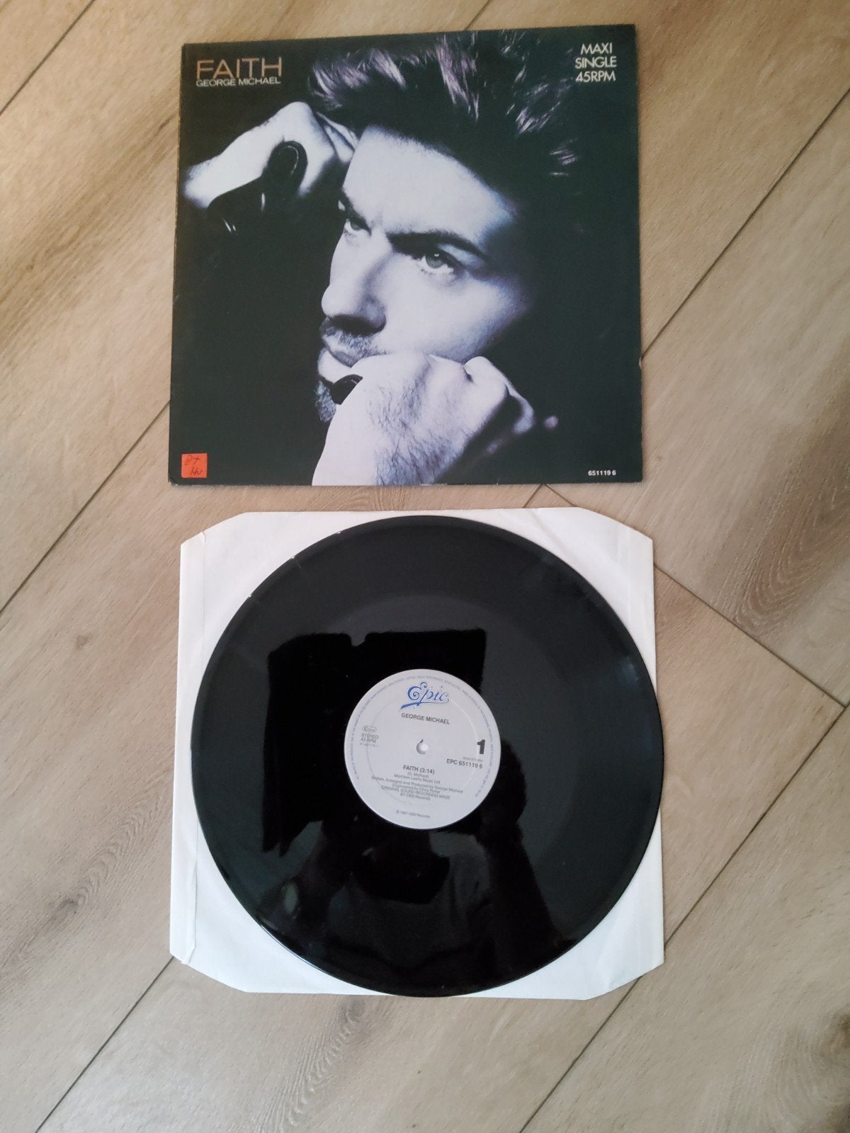 maxi single George Michael 12 inch, Ophalen of Verzenden, Zo goed als nieuw, 12 inch