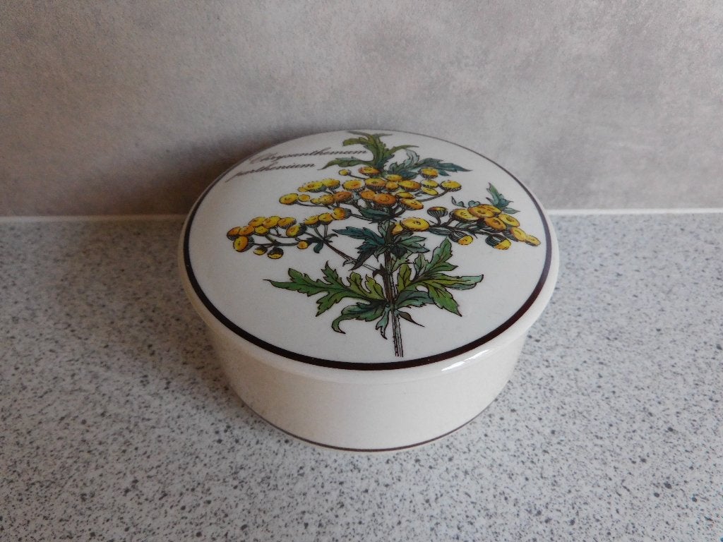 Trinketbox 10 cm. Botanica Villeroy & Boch, Ophalen of Verzenden, Zo goed als nieuw, Overige stijlen, Porselein