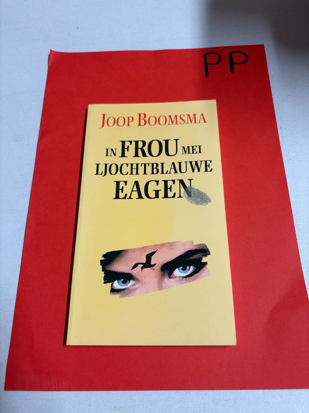 Joop Boomsma - In Frou Mei Ljochtblauwe Eagen, Ophalen of Verzenden, Gelezen, Nederland