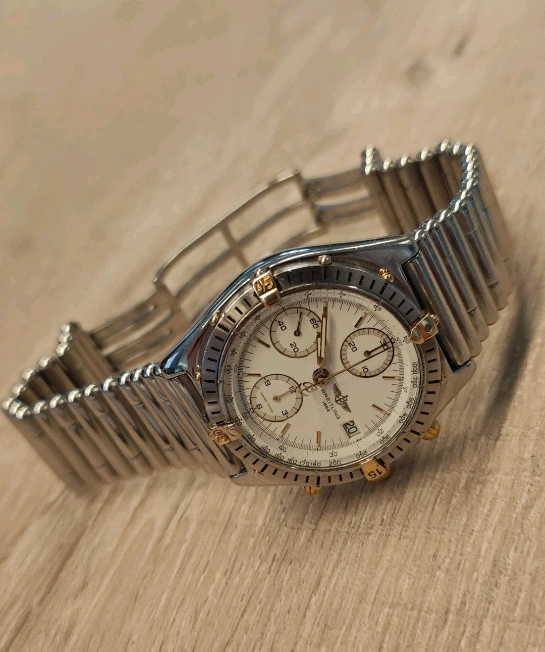 Breitling Chronomat B13048 1997, Sieraden, Tassen en Uiterlijk, Horloges | Dames, Overige merken, Polshorloge, Ophalen of Verzenden