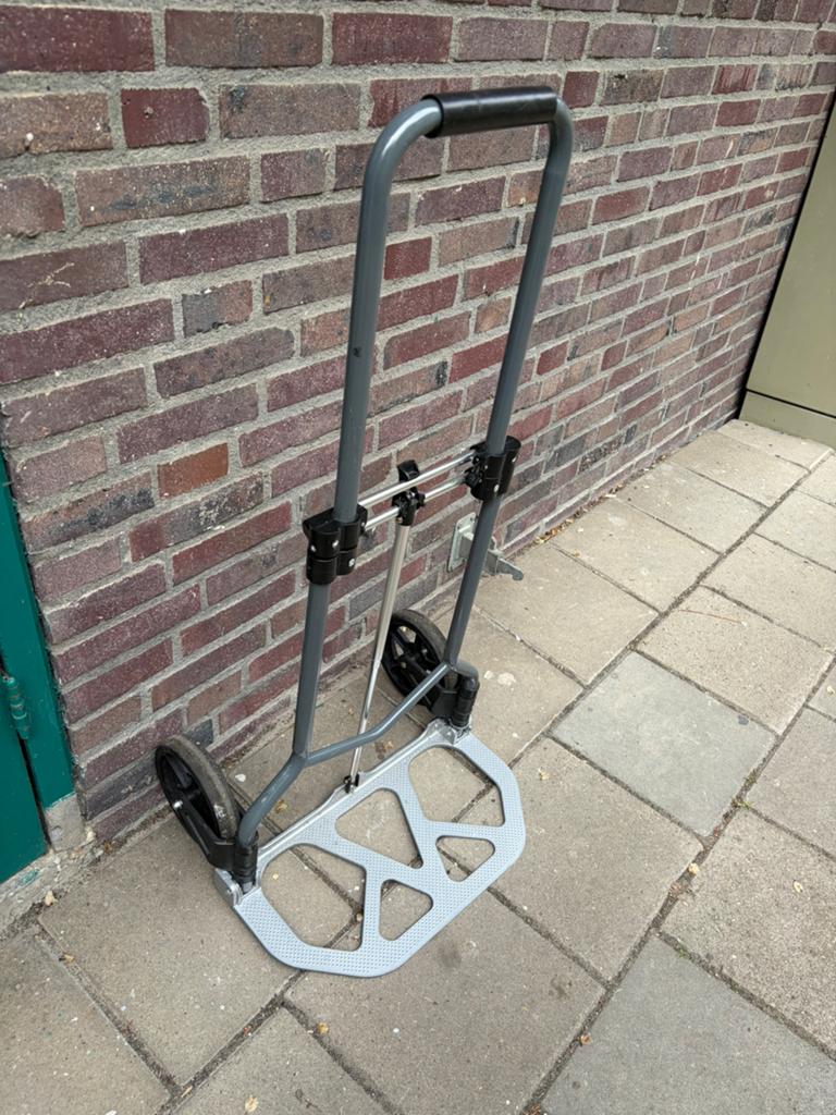 Steek car, 60 tot 80 liter, Ophalen of Verzenden, Zo goed als nieuw, Steekwagen