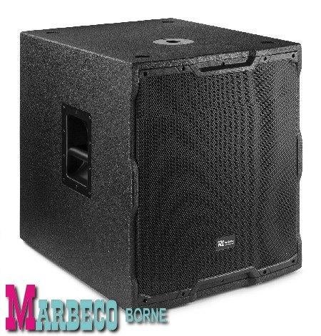 Actieve Subwoofer, Speaker met versterker 15" 900 watt, Overige merken, Subwoofer, Info@marbeco.nl, 120 watt of meer