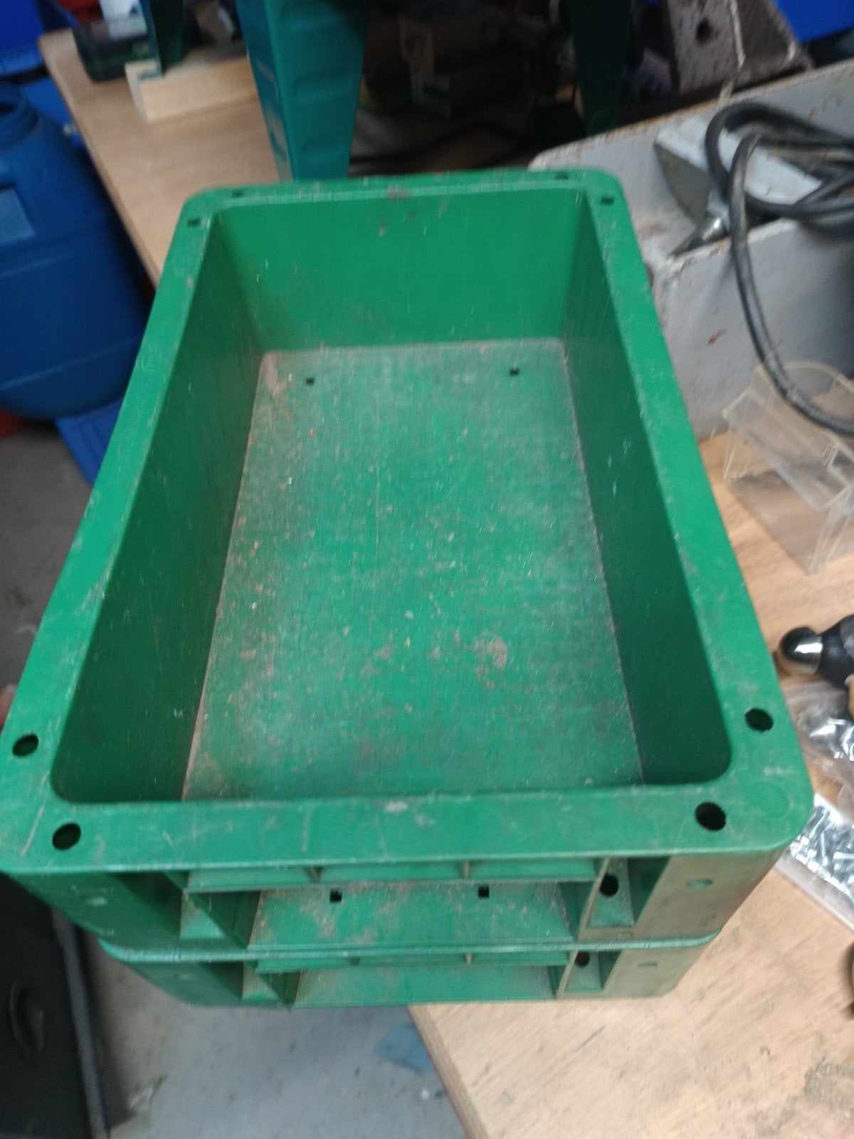 Stapel van 30 magazijnbakken - 20x34x9.5 cm, Ophalen