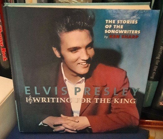 Elvis ftd boek writing for the king met 2 cd's, Ophalen of Verzenden
