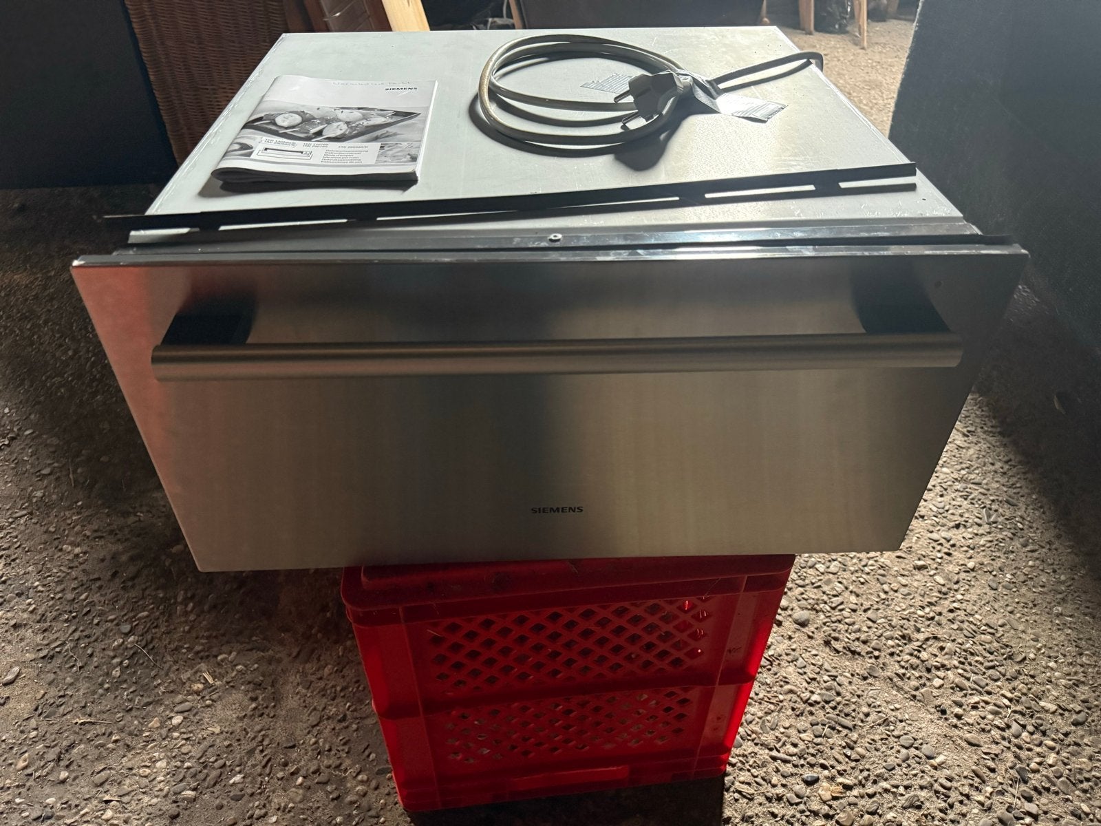 Siemens HW290560/b Warmhoudlade - Inbouw, nog netjes., Minder dan 45 cm, Sie, Oven, Sie