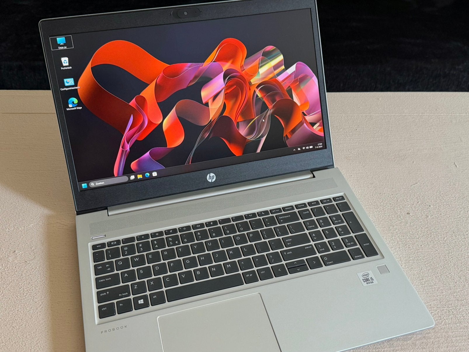 Probook 450  | i5 - 10e, 16GB RAM, 256GB SSD, Win 11 +Office, Met videokaart, Ophalen of Verzenden, Zo goed als nieuw, Gaming