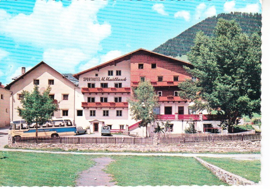 NAUDERS- Tirol. Sporthotel,,Margarethe Maultasch'' 25-07, Ophalen of Verzenden, 1960 tot 1980, Gelopen, Oostenrijk