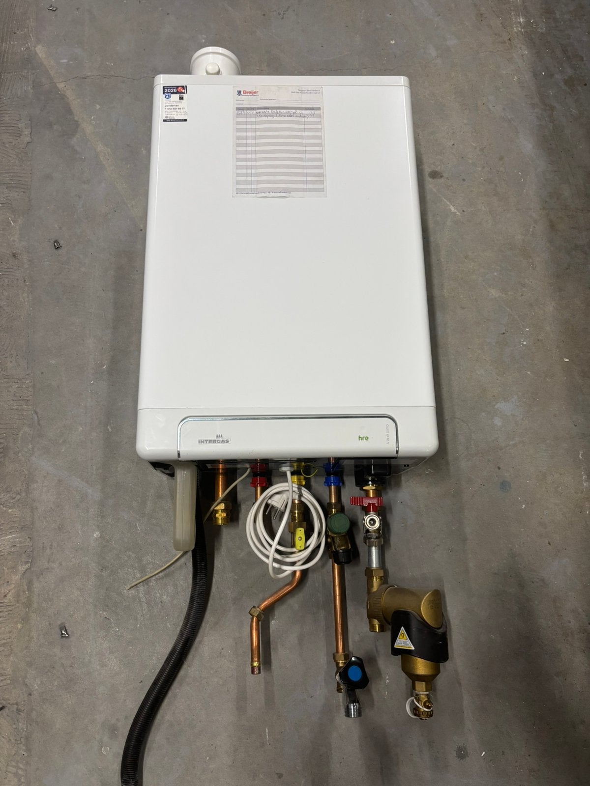 Intergas cv ketel bouwjaar 2020, Ophalen, 30 tot 80 cm, Cv-ketel of Combi-ketel, Minder dan 60 cm