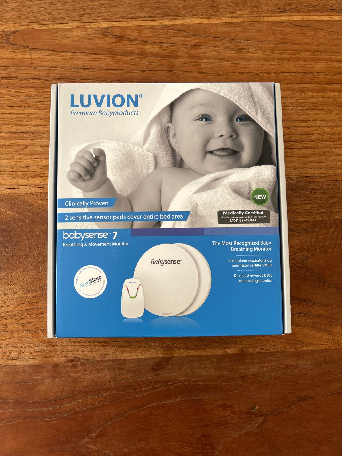 Luvion Babysense 7 Ademhalings- en Bewegingsmonitor, Ophalen, Zo goed als nieuw