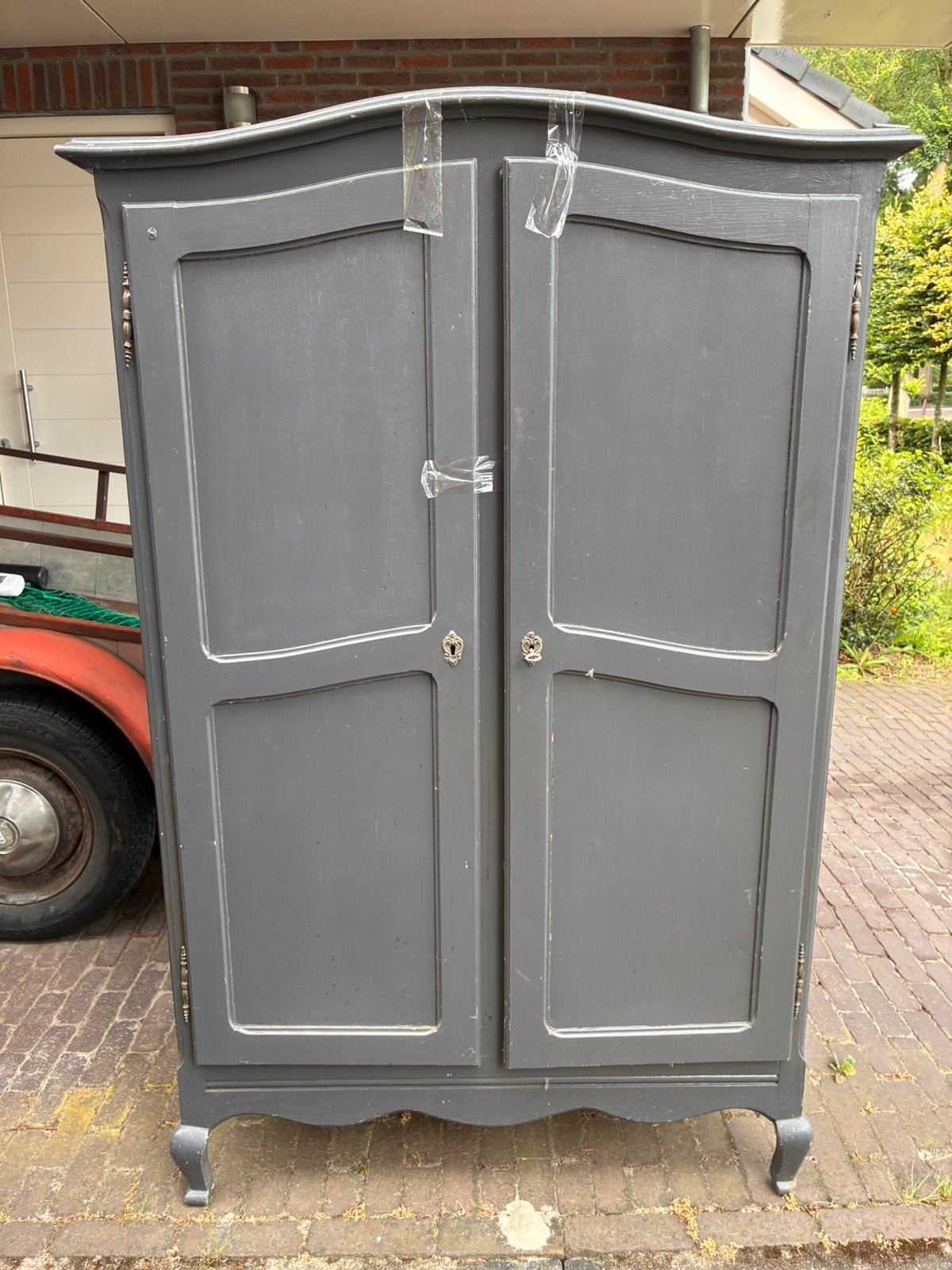 Kleding kastje en commode (antraciet), Gebruikt, 50 tot 70 cm, 105 cm of meer, Ophalen of Verzenden
