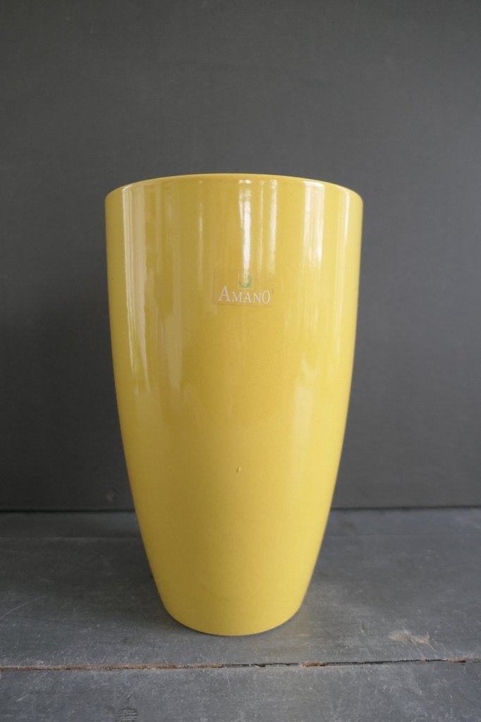 Amano Scheurich Germany vaas 632 - 24 geel, 24 cm, Verzenden, Geel, Zo goed als nieuw