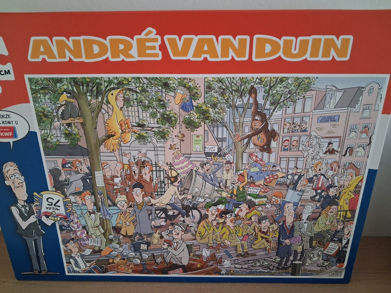 puzzel Andre van Duin.1000stukjes, Ophalen, 500 t/m 1500 stukjes, Zo goed als nieuw