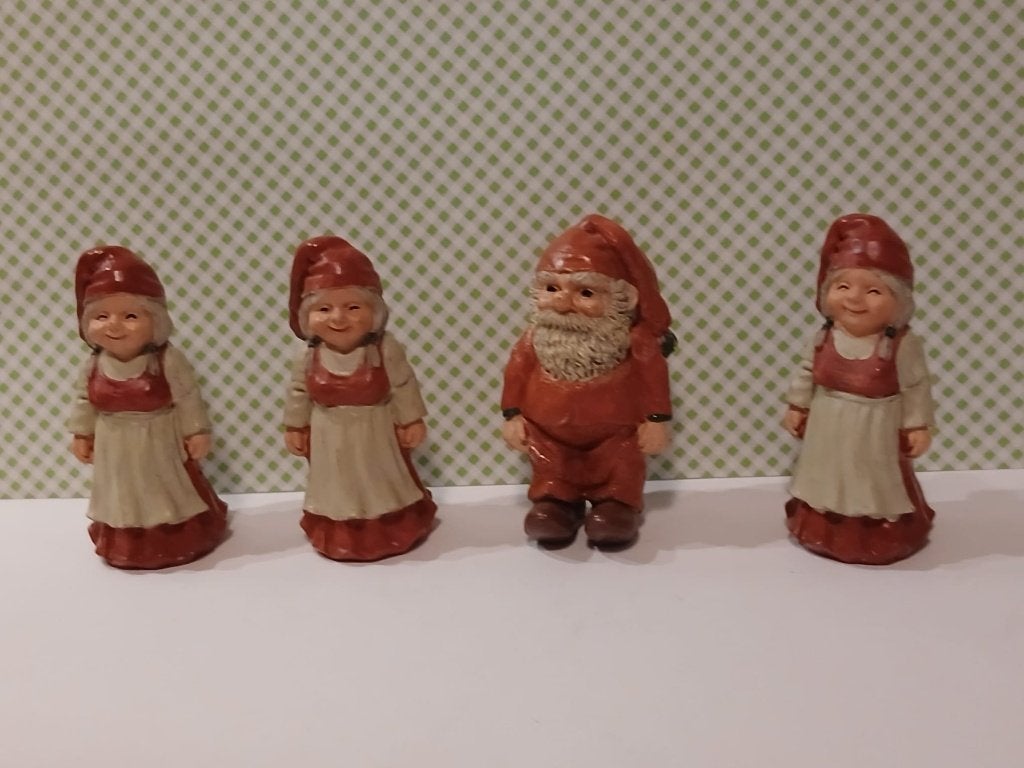 Vintage Torslow Kerst Elfen, Verzamelen, Beelden en Beeldjes, Ophalen of Verzenden, Gebruikt, Fantasy