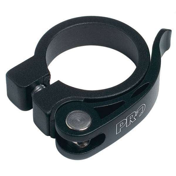 Pro Zadelpenklem Quick Release Ø34.9mm Alu - Zwart, Ophalen of Verzenden, Nieuw, PRO