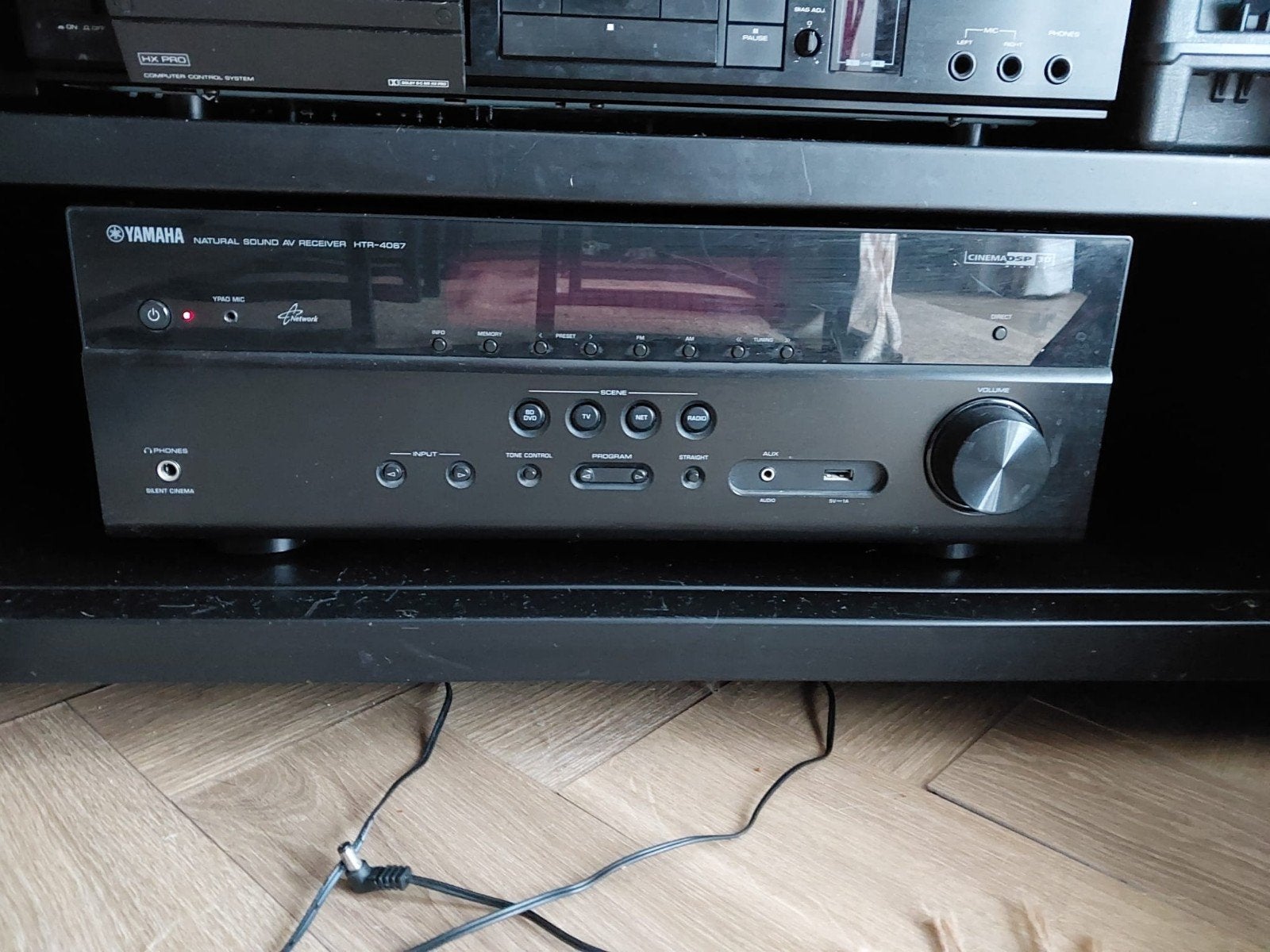 Yamaha HTR-4067 Natural Sound AV Receiver, Ophalen, Yamaha, 120 watt of meer, Gebruikt
