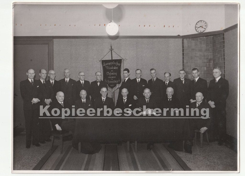 Scheveningen foto Leesgezelschap Vriendschap en Oefening, Gebruikt, Verzenden, Foto, Buitenland