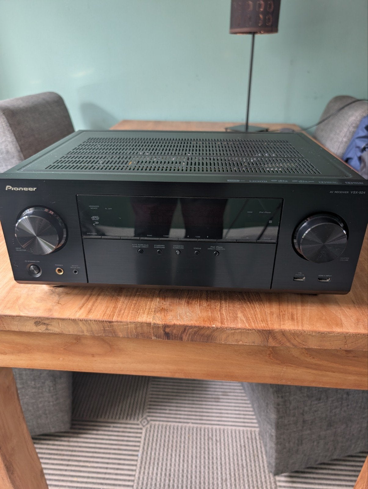 KEF Q100 Boekenplan Luidsprekers met Pioneer VSX-824 Receive, Ophalen, Speakerset, Zo goed als nieuw, Minder dan 60 watt