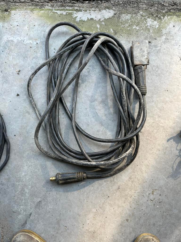 Laskabel 10 meter met magneet, Doe-het-zelf en Verbouw, Ophalen of Verzenden, Zo goed als nieuw, 150 tot 250 ampère, Overige typen