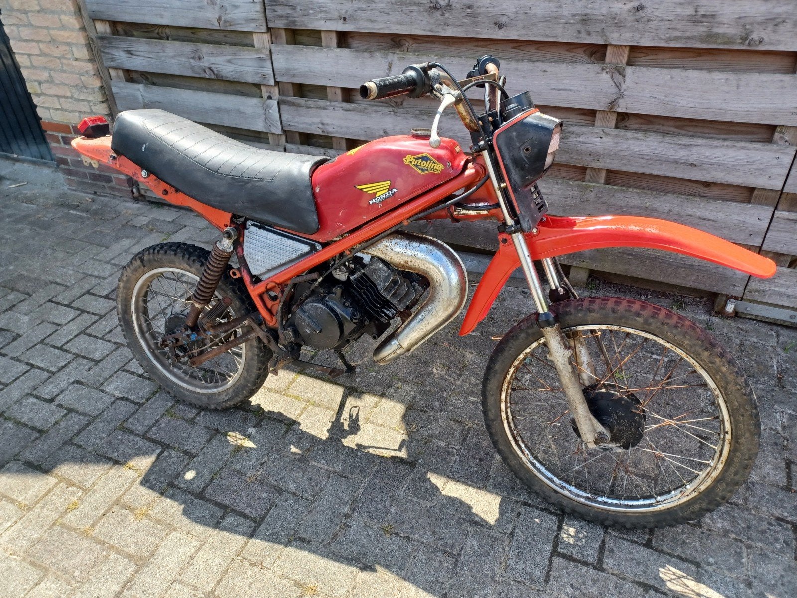 Honda mt 5 met 5 bak, Fietsen en Brommers, Brommers | Oldtimers, Ophalen, Honda