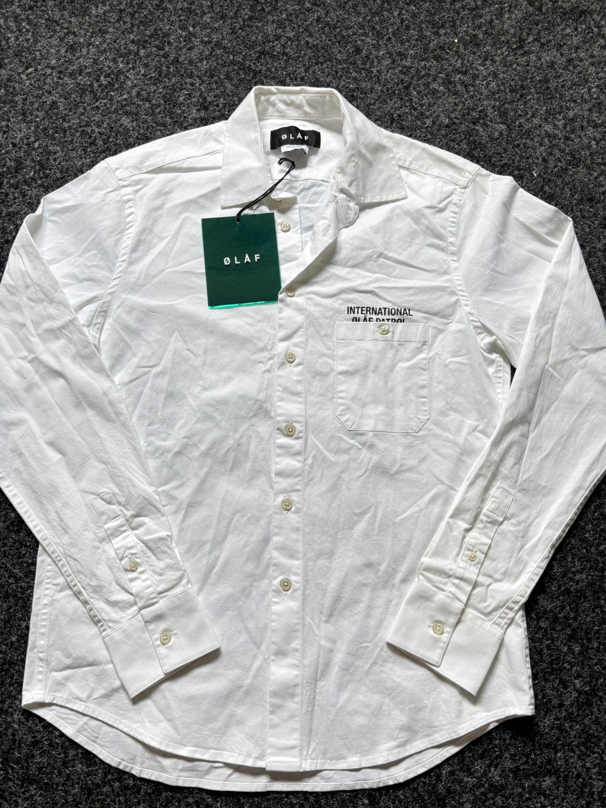Ølåf patrol shirt blouse wit maat S, Ophalen of Verzenden, Zo goed als nieuw, Wit