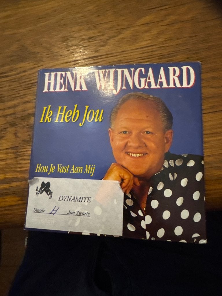 Cd single Henk Wijngaard, Gebruikt, Overige typen, Ophalen of Verzenden, Levenslied of Smartlap