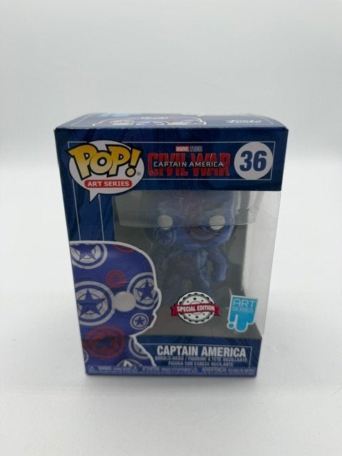 Funko Pop! Captain America - Civil War - 36 - met doosje, Ophalen of Verzenden, Zo goed als nieuw
