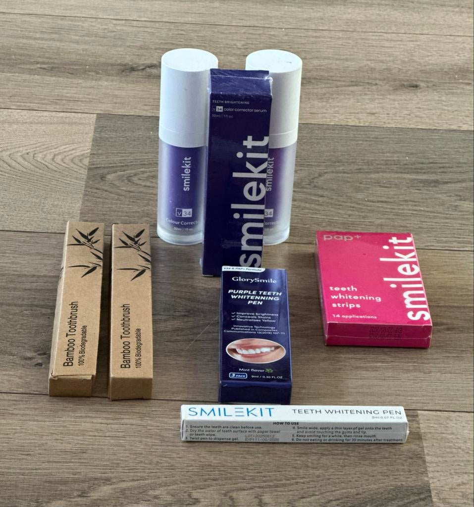 Complete en Nieuwe Tandenbleekset - Smilekit, Verzenden, Nieuw, Overige typen