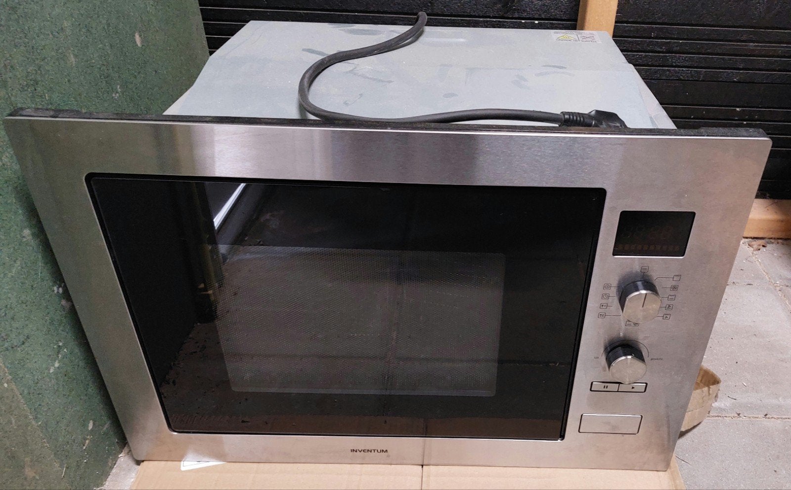 Inbouw combimagnetron (Inventum IMC6032F), Ophalen, Combimagnetron, Gebruikt, Inbouw