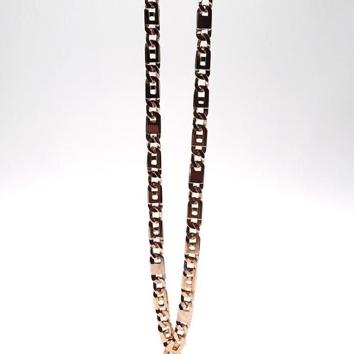Gouden Rolex ketting 14kt, Www.bredajuwelier.nl, Nieuw, Ophalen of Verzenden, Www.bredajuwelier.nl